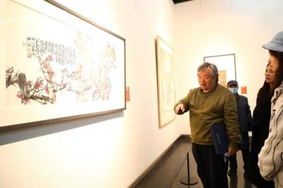 长安画派艺术中心揭牌仪式暨陕西省长安画派美术作品展览开幕式在西安隆重举行