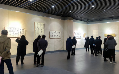 墨韵皖风——黄学江书法艺术展在滁州美术馆隆重开展